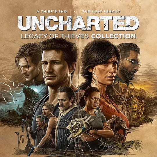 کاور بازی Uncharted Legacy of Thieves Collection